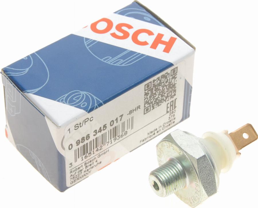 BOSCH 0 986 345 017 - Senzor,presiune ulei aaoparts.ro