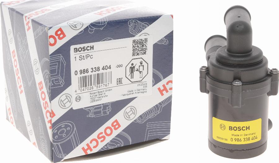 BOSCH 0 986 338 404 - Pompa apa suplimentar aaoparts.ro