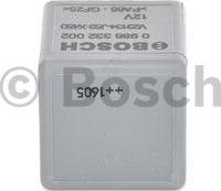 BOSCH 0 986 332 002 - Releu, curent alimentare aaoparts.ro