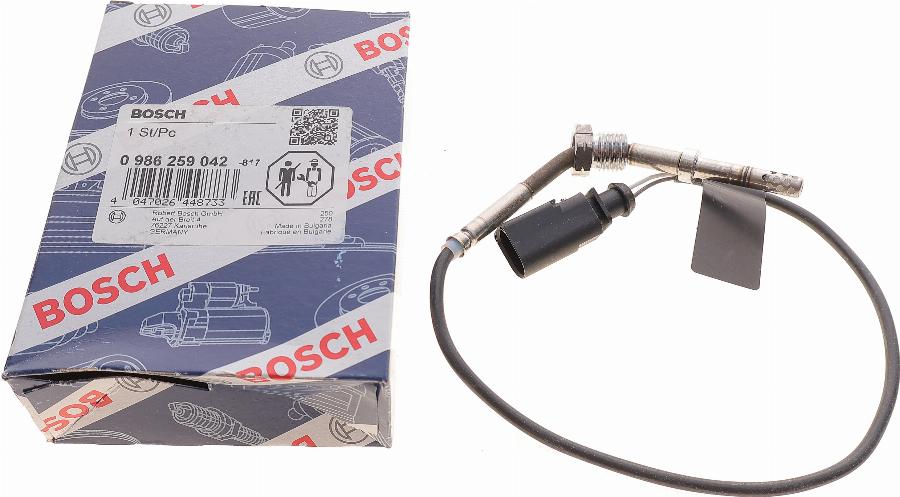 BOSCH 0 986 259 042 - Senzor, temperatura gaze evacuare aaoparts.ro