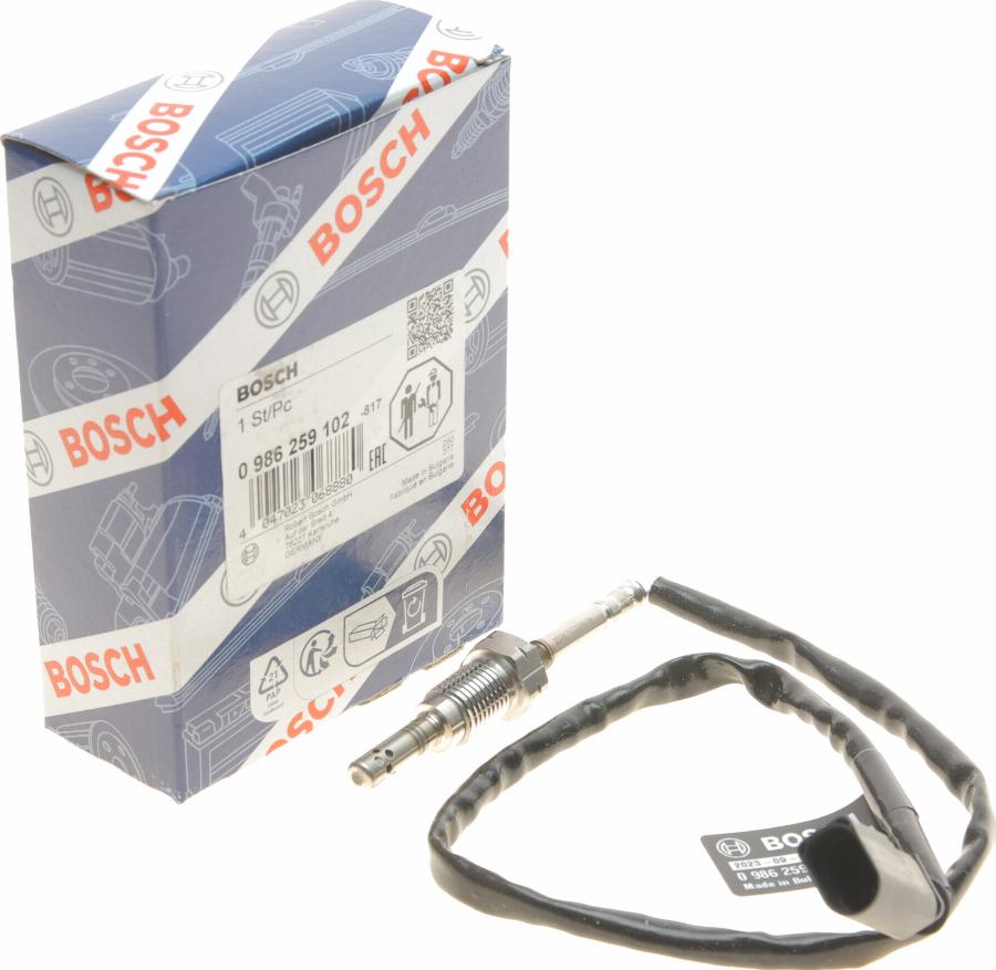 BOSCH 0 986 259 102 - Senzor, temperatura gaze evacuare aaoparts.ro