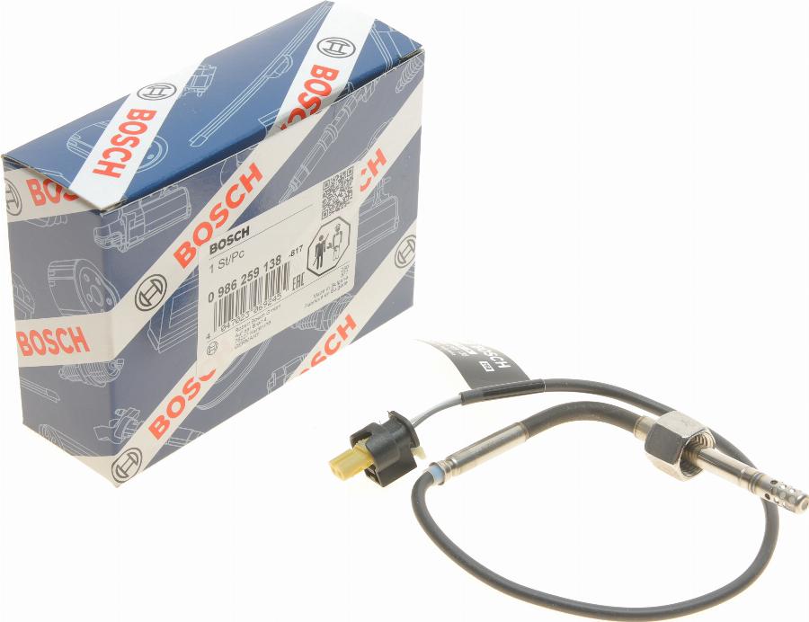 BOSCH 0 986 259 138 - Senzor, temperatura gaze evacuare aaoparts.ro