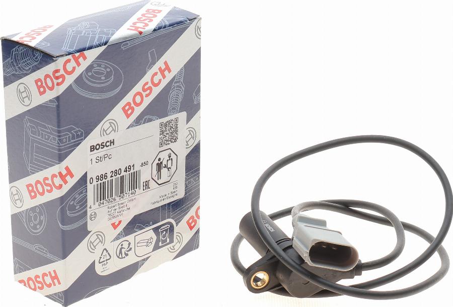 BOSCH 0 986 280 491 - Senzor impulsuri, arbore cotit aaoparts.ro