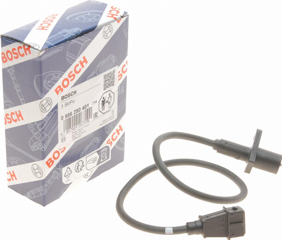 BOSCH 0 986 280 401 - Senzor impulsuri, arbore cotit aaoparts.ro