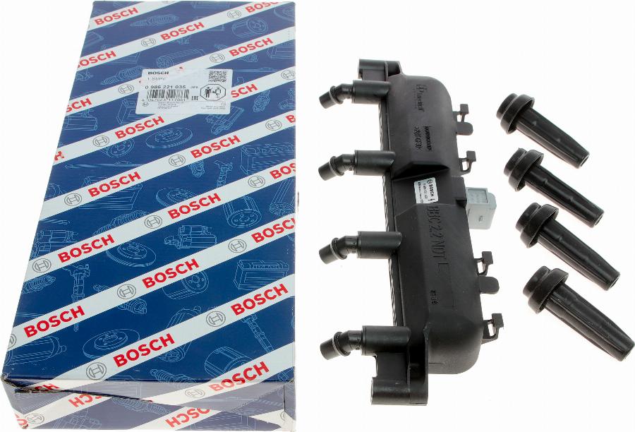 BOSCH 0 986 221 035 - Bobina de inductie aaoparts.ro