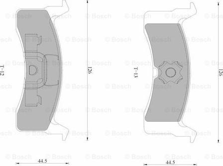 BOSCH 0 986 AB9 018 - Set placute frana,frana disc aaoparts.ro