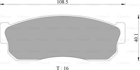 BOSCH 0 986 AB9 241 - Set placute frana,frana disc aaoparts.ro
