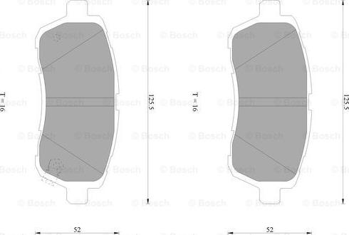 BOSCH 0 986 AB1 072 - Set placute frana,frana disc aaoparts.ro