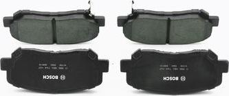 BOSCH 0 986 AB1 744 - Set placute frana,frana disc aaoparts.ro