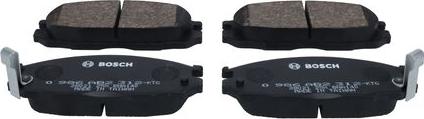 BOSCH 0 986 AB2 312 - Set placute frana,frana disc aaoparts.ro