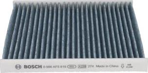 BOSCH 0 986 AF5 819 - Filtru, aer habitaclu aaoparts.ro