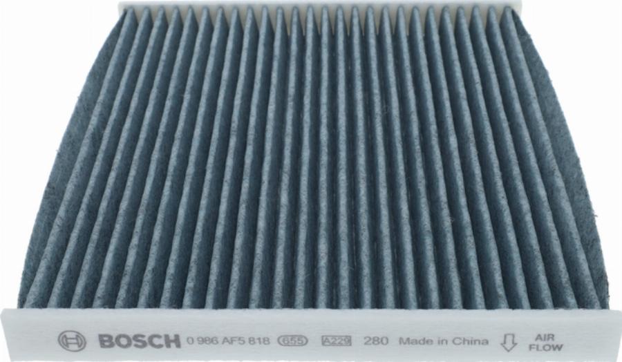 BOSCH 0 986 AF5 818 - Filtru, aer habitaclu aaoparts.ro