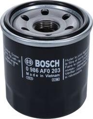 BOSCH 0 986 AF0 203 - Filtru ulei aaoparts.ro