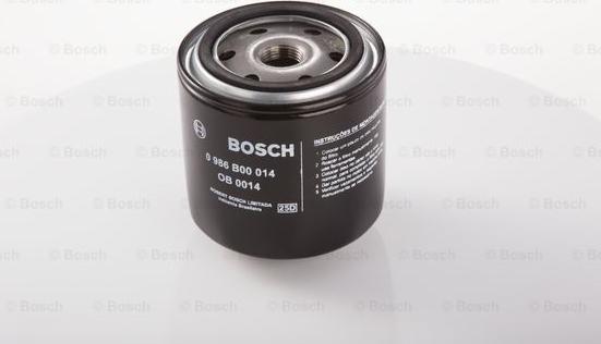 BOSCH 0 986 B00 014 - Filtru ulei aaoparts.ro