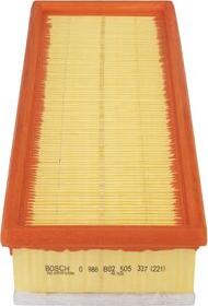 BOSCH 0 986 B02 505 - Filtru aer aaoparts.ro
