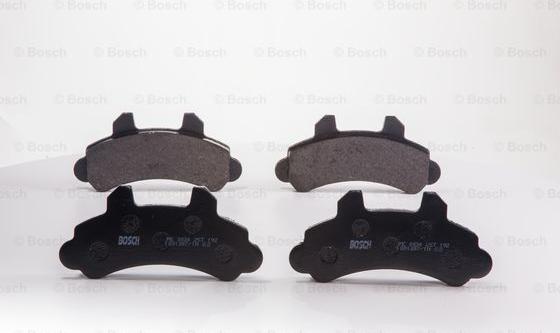 BOSCH 0 986 BB0 283 - Set placute frana,frana disc aaoparts.ro