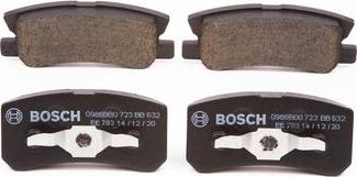 BOSCH 0 986 BB0 723 - Set placute frana,frana disc aaoparts.ro