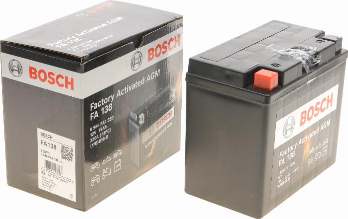 BOSCH 0 986 FA1 380 - Baterie de pornire aaoparts.ro