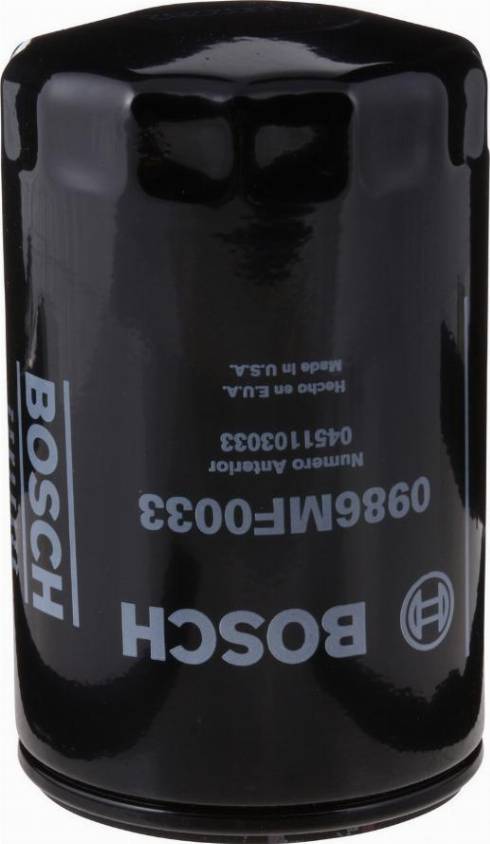 BOSCH 0 986 MF0 033 - Filtru ulei aaoparts.ro
