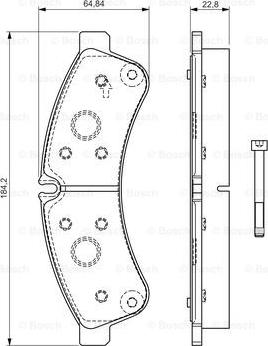 BOSCH 0 986 TB3 191 - Set placute frana,frana disc aaoparts.ro