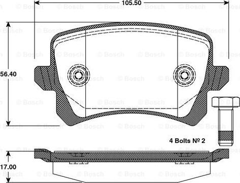 Valeo 604004 - Set placute frana,frana disc aaoparts.ro