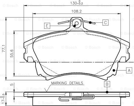 BOSCH 0 986 TB2 349 - Set placute frana,frana disc aaoparts.ro