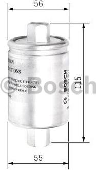 BOSCH 0 450 905 911 - Filtru combustibil aaoparts.ro