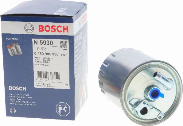 BOSCH 0 450 905 930 - Filtru combustibil aaoparts.ro