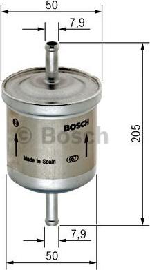 BOSCH 0 450 905 926 - Filtru combustibil aaoparts.ro