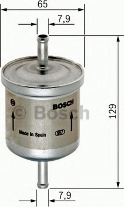 BOSCH 0450905974 - Filtru combustibil aaoparts.ro