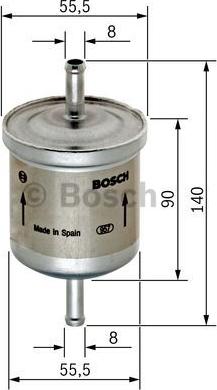 BOSCH 0 450 905 280 - Filtru combustibil aaoparts.ro