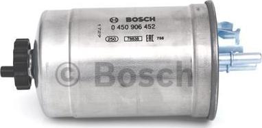 BOSCH 0 450 906 452 - Filtru combustibil aaoparts.ro