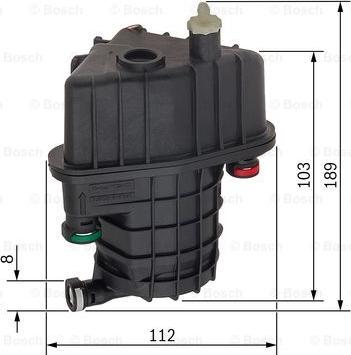 BOSCH 0 450 906 473 - Filtru combustibil aaoparts.ro