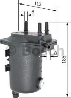 BOSCH 0 450 907 014 - Filtru combustibil aaoparts.ro