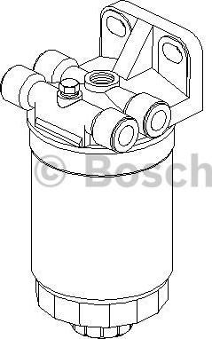 BOSCH 0 450 133 176 - Filtru combustibil aaoparts.ro