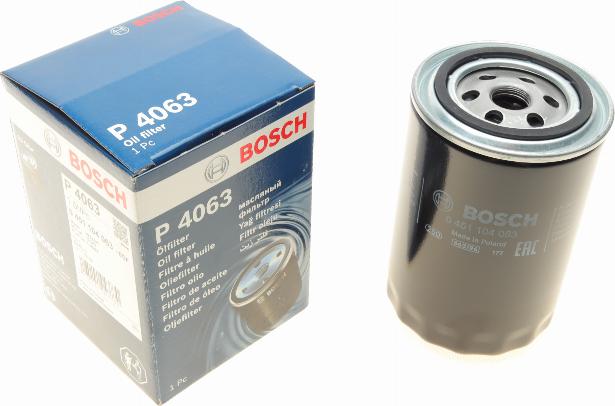 BOSCH 0 451 104 063 - Filtru ulei aaoparts.ro