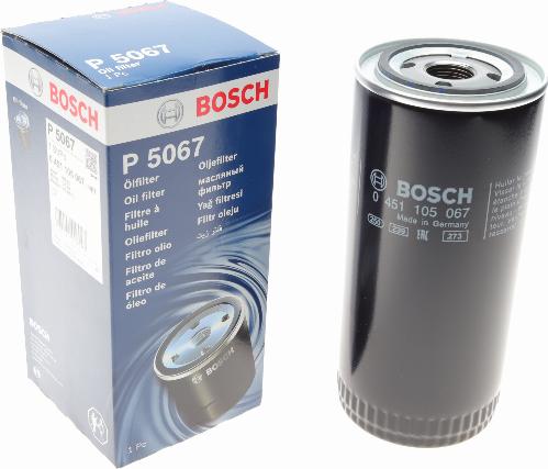 BOSCH 0 451 105 067 - Filtru ulei aaoparts.ro