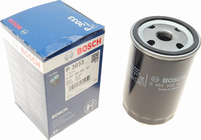 BOSCH 0 451 103 033 - Filtru ulei aaoparts.ro