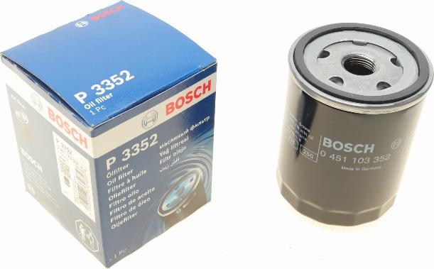 BOSCH 0 451 103 352 - Filtru ulei aaoparts.ro