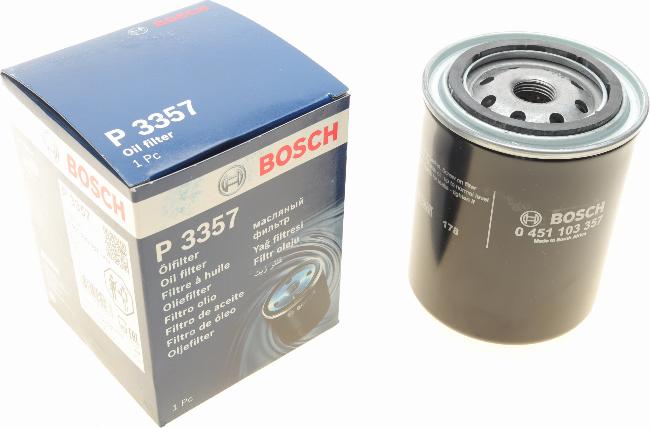 BOSCH 0 451 103 357 - Filtru ulei aaoparts.ro