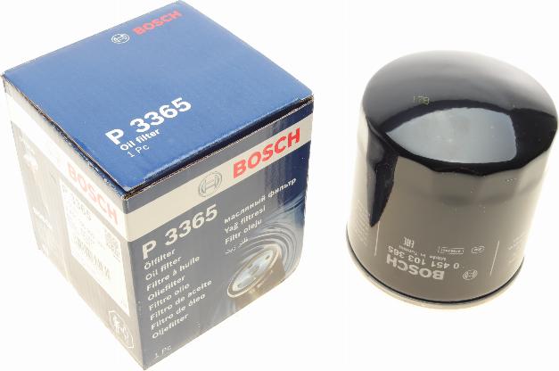 BOSCH 0 451 103 365 - Filtru ulei aaoparts.ro