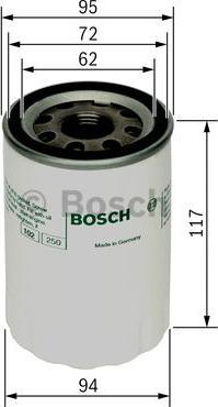 BOSCH 0 451 103 366 - Filtru ulei aaoparts.ro