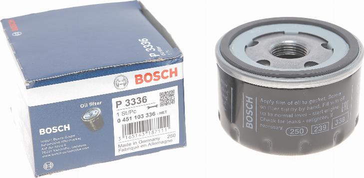 BOSCH 0 451 103 336 - Filtru ulei aaoparts.ro