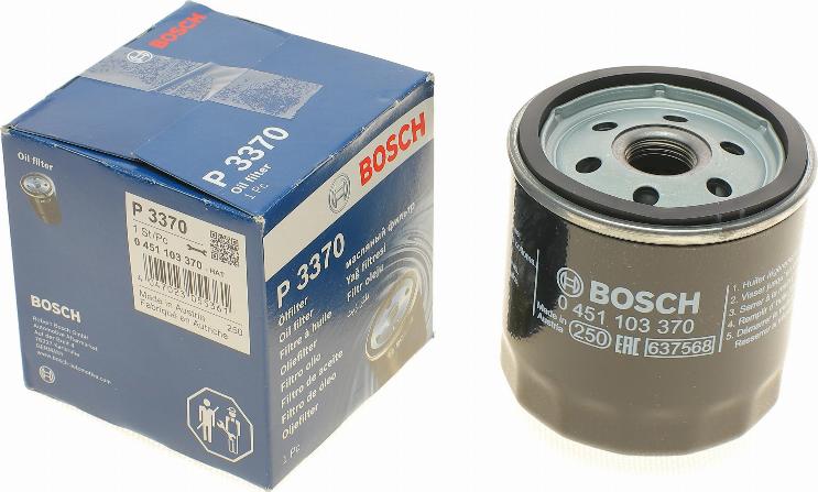 BOSCH 0 451 103 370 - Filtru ulei aaoparts.ro