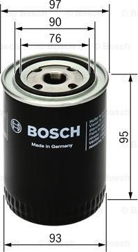 BOSCH 0 451 103 252 - Filtru ulei aaoparts.ro