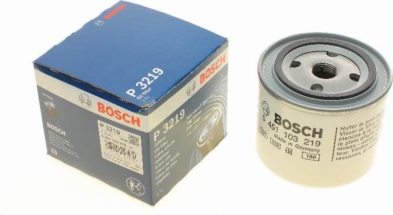 BOSCH 0 451 103 219 - Filtru ulei aaoparts.ro