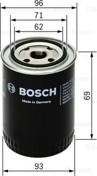 BOSCH 0 451 103 274 - Filtru ulei aaoparts.ro