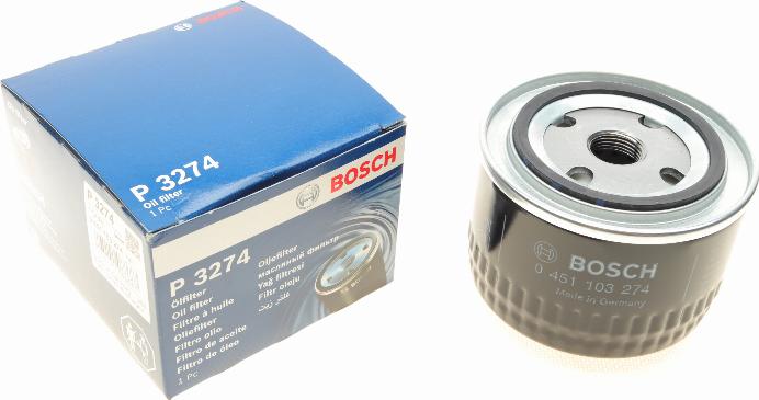 BOSCH 0 451 103 274 - Filtru ulei aaoparts.ro