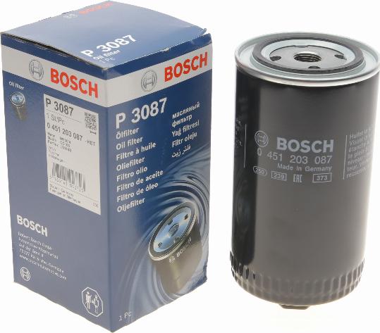 BOSCH 0 451 203 087 - Filtru ulei aaoparts.ro