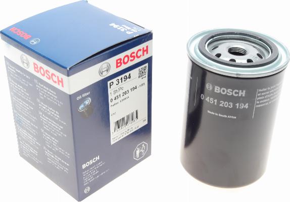 BOSCH 0 451 203 194 - Filtru ulei aaoparts.ro